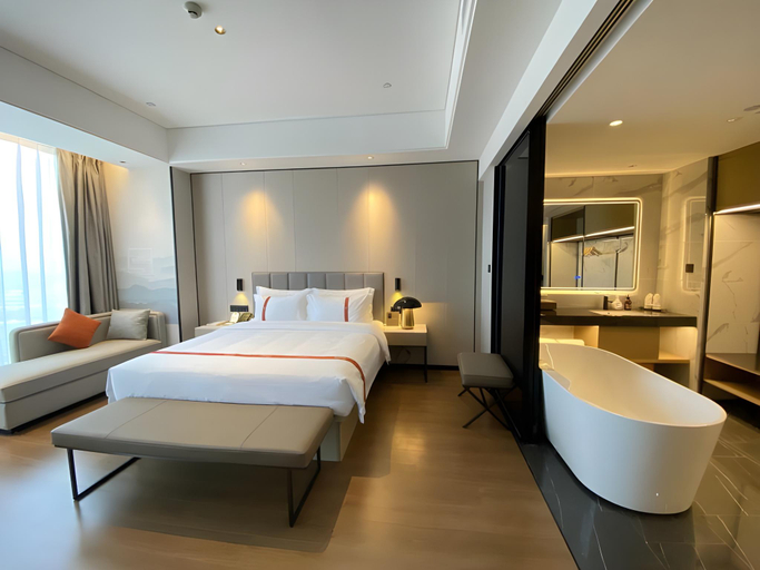 Bedroom 2, GreenTree Eastern Hotel Fuzhou South High-Speed Railway Station, Fuzhou