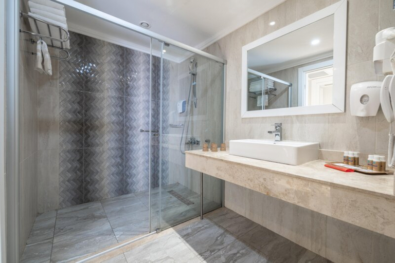 Bathroom 5, Crystal Waterworld Aqua Collection - All Inclusive, Serik