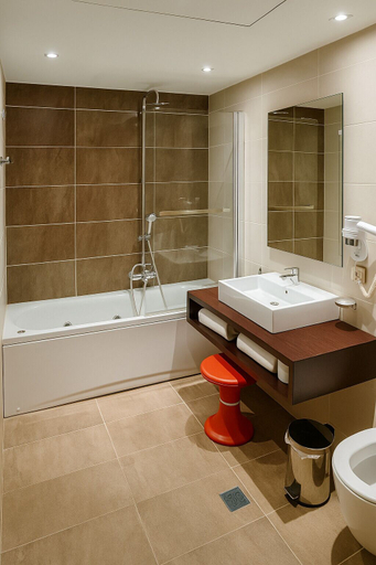 Bathroom 4, Manthos Hotel Resort and Spa, Thessaly
