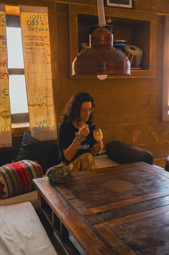 Bedroom 3, Open Road Hostel and Cafe, Jaisalmer