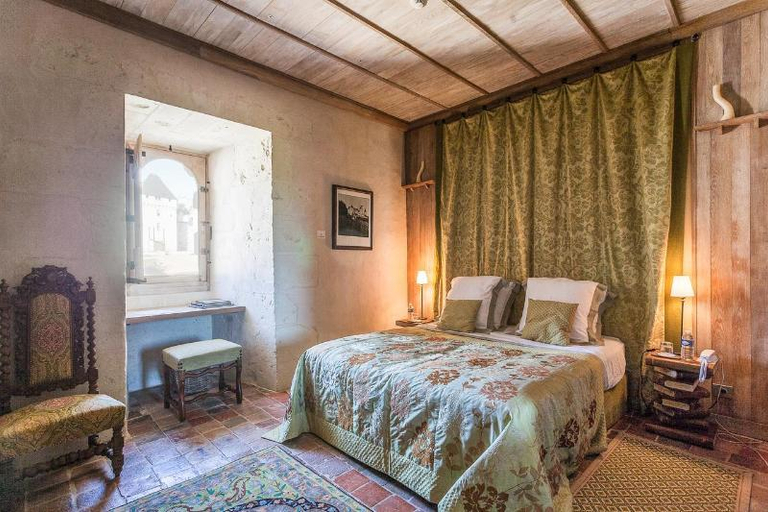 Bedroom 2, Hotel du Chateau du Rivau, Indre-et-Loire