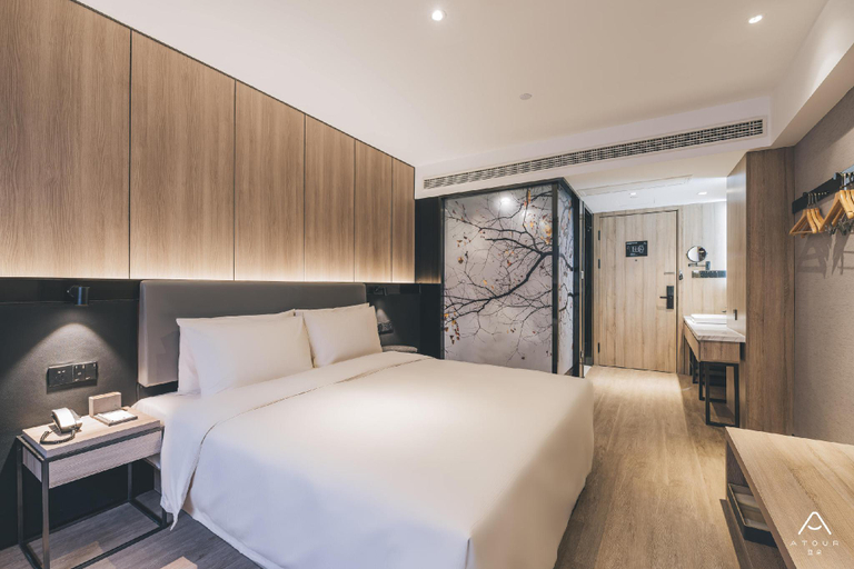Bedroom 2, Atour X Hotel Nanjing Xinjiekou Deji Plaza, Nanjing