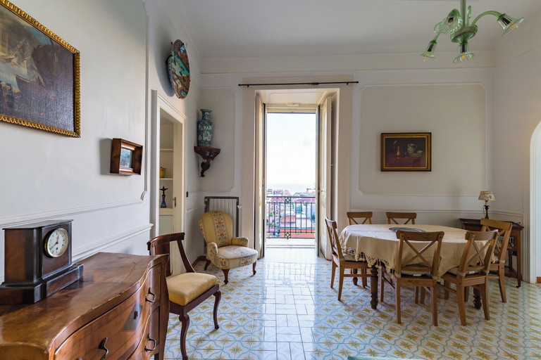Living area 3, Villa Paola - Hidden Panoramic Garden and Terraces by Napoliapartments, Napoli