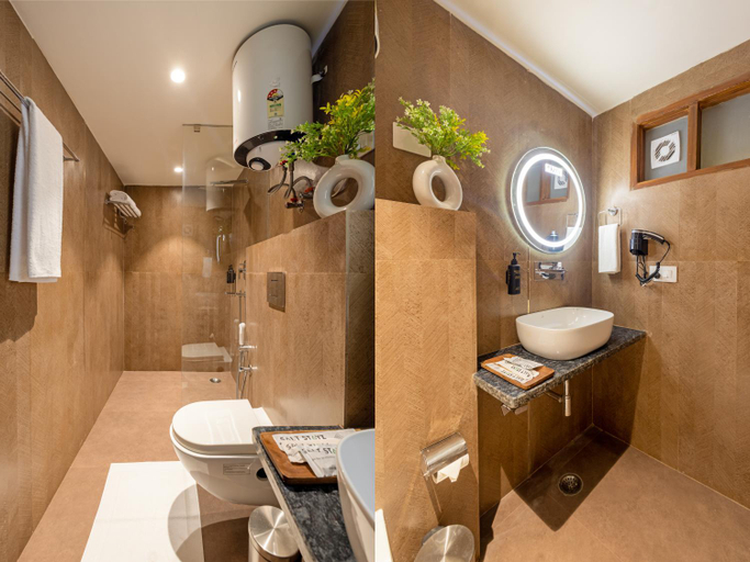 Bathroom 5, Saltstayz Premier - Paschim Vihar, Delhi