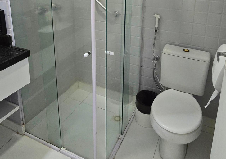 Bathroom 4, Beira-Mar no Ponta Negra Beach com Solemarflatsnatal, Natal