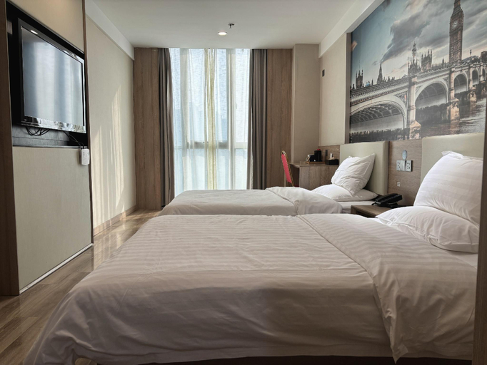 Bedroom 2, Elong R.YUN Hotel (Nanjing Institute of Technology Getang Subway Station), Nanjing
