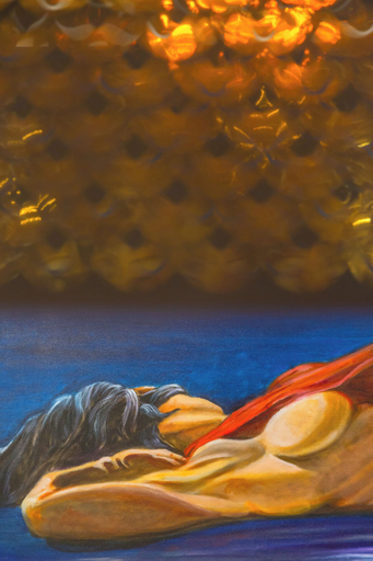 Interior detail 4, Golden Terrace at Historical Center, Napoli