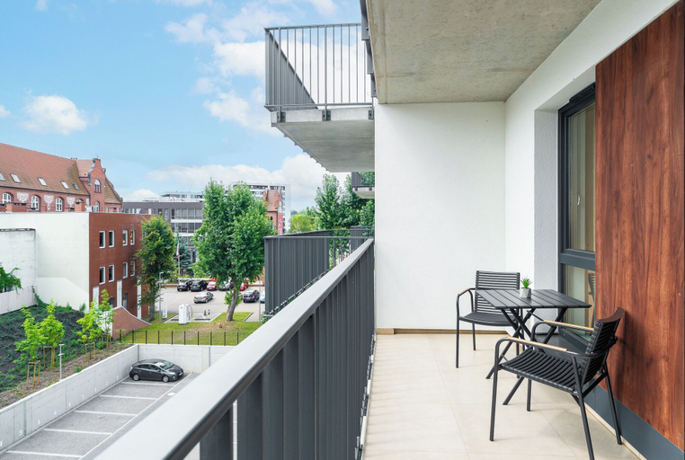Balcony, MARGI Verde Apartament, Szczecin