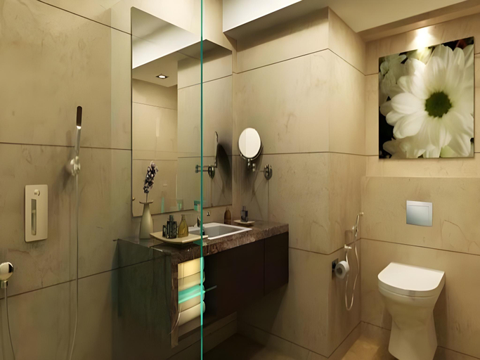 Bathroom, The Panache Hotel, Patna