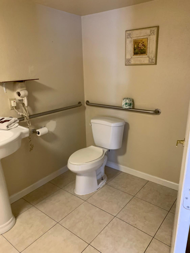 Bathroom 3, Jerry's Motel Of Oakdale, Stanislaus
