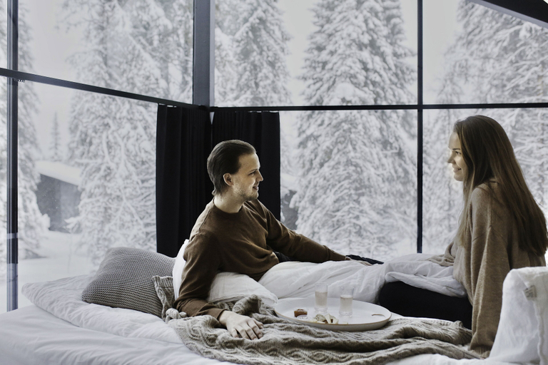 Bedroom 2, Magical Pond Nature Igloos, Northern Ostrobothnia