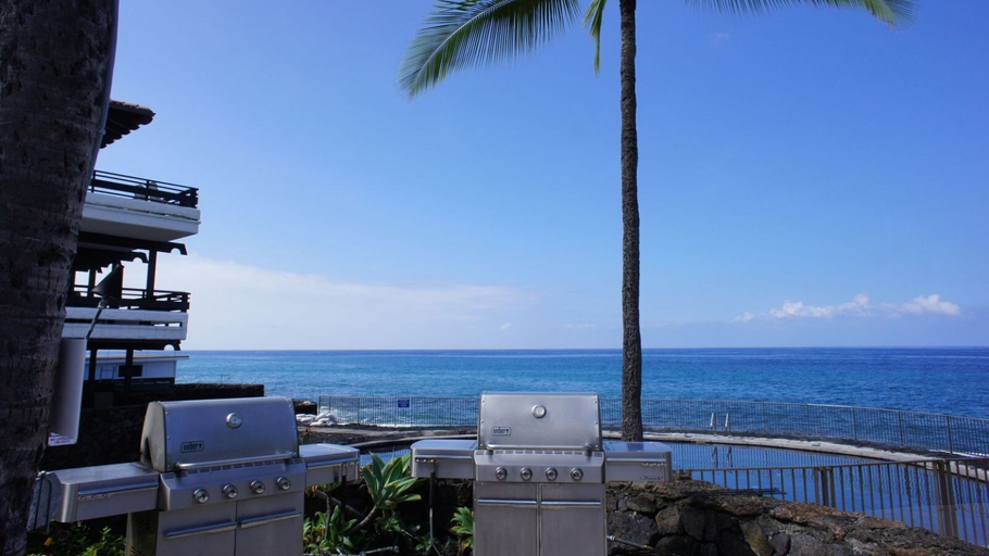BBQ/picnic area, Newly Remodeled - Ocean View - AC - Ground Floor - Vrkcv, Hawaii