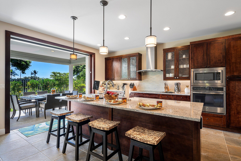 Private kitchen 4, Private Plunge Pool - Central AC - Vrkcv, Hawaii