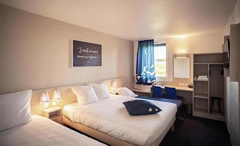 Bedroom 2, Ace Hotel Le Mans, Sarthe