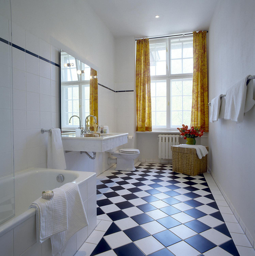 Bathroom, Jagdschloss-Bellin, Rostock