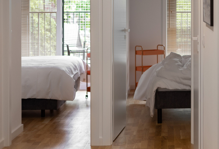 Bedroom 3, Cityscape by Fragola Apartments, Kraków City