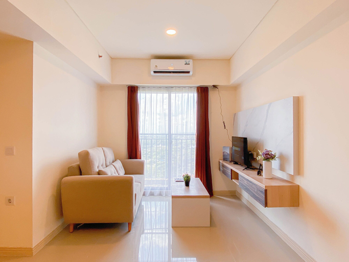 Interior, Restful 3Br At Meikarta Apartment, Cikarang