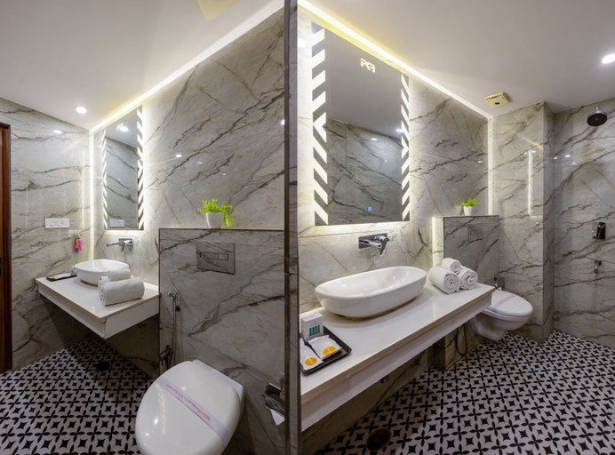 Bathroom 4, PK BOUTIQUE HOTEL, Gautam Buddha Nagar