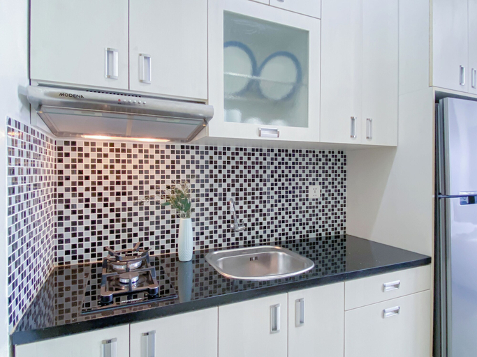 Private kitchen 5, Urban Modern Studio Apartment Oasis Cikarang, Cikarang