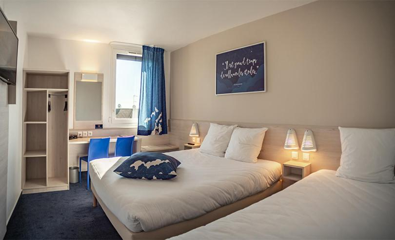 Bedroom 3, Ace Hotel Le Mans, Sarthe