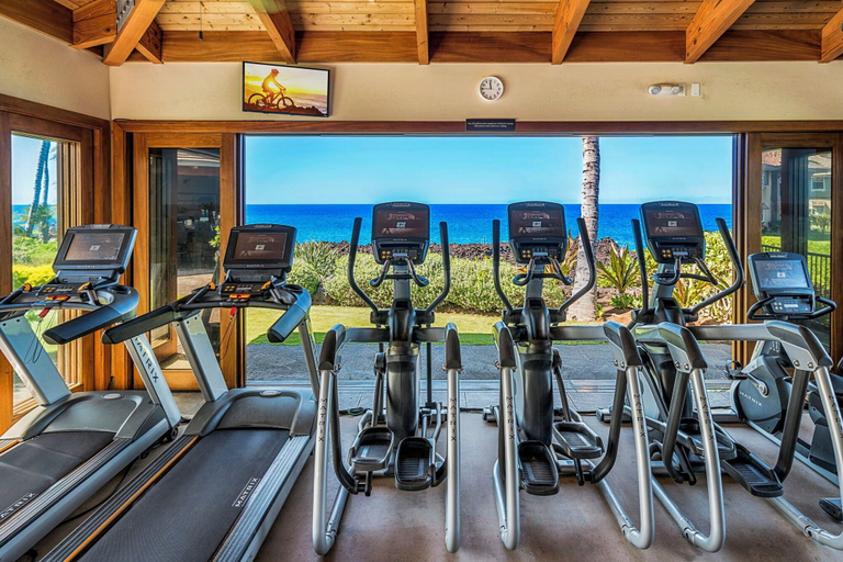 Fitness facility 3, Serene Location - Excellent Resort Amenities - Oceanfront-vrkcv, Hawaii