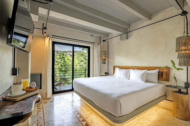 Bedroom 2, Caribbean Paradise Hotel Boutique & Spa by Paradise Hotels - 5th Av Playa del Carmen, Cozumel