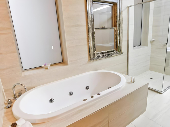 Bathroom 2, Indulge Apartments Eighth, Mildura - Pt A