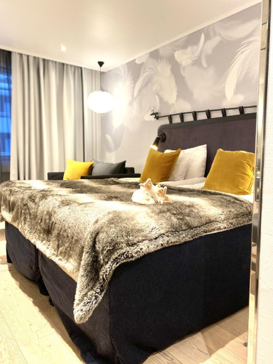 Bedroom 2, Arctic City Hotel, Lapland