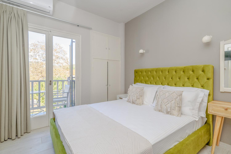 Bedroom 2, Archontiko Seaside Hotel-Beachfront Blue Experience, Thessaly
