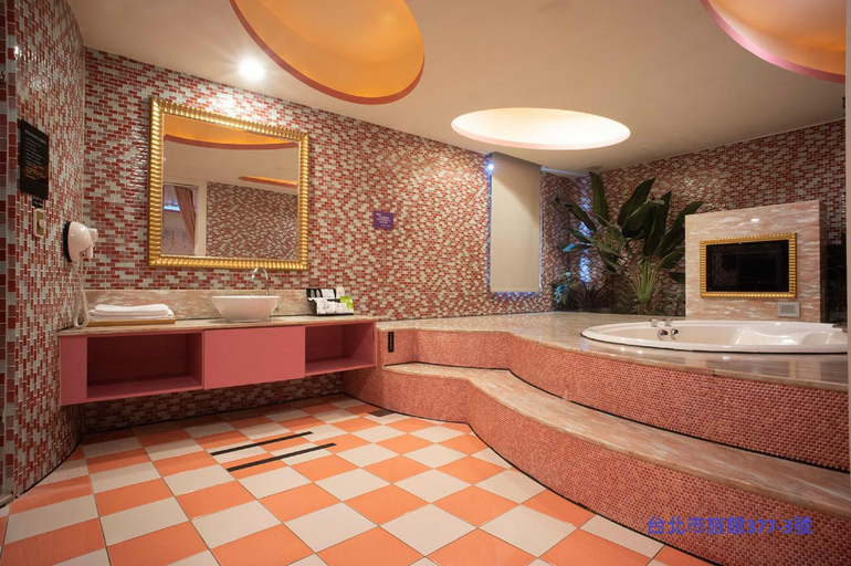 Bathroom 5, 探索汽車旅館 延平館 台北市旅館377-3號, Taipei City