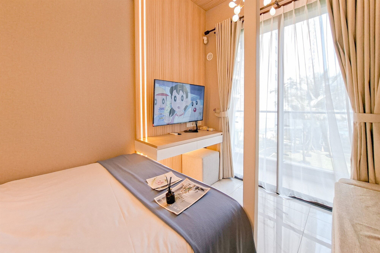 Room 5, Elegant & Strategic Studio Room At Sky House Bsd Apartment, Tangerang Selatan
