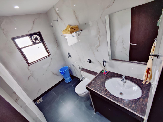 Bathroom, Shivanand Residency, Pune