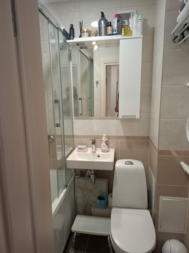 Bathroom, Apartamentai Auris, Druskininkų
