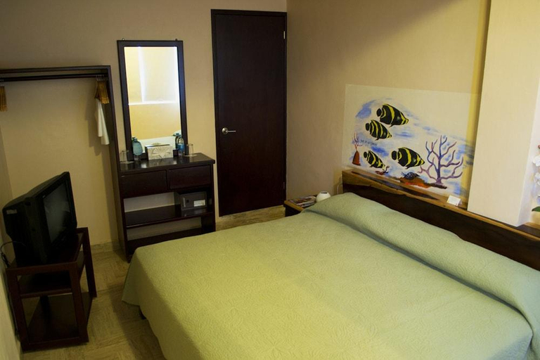 Bedroom 2, El Sol del Caribe 5ta Av. Apart Hotel, Cozumel