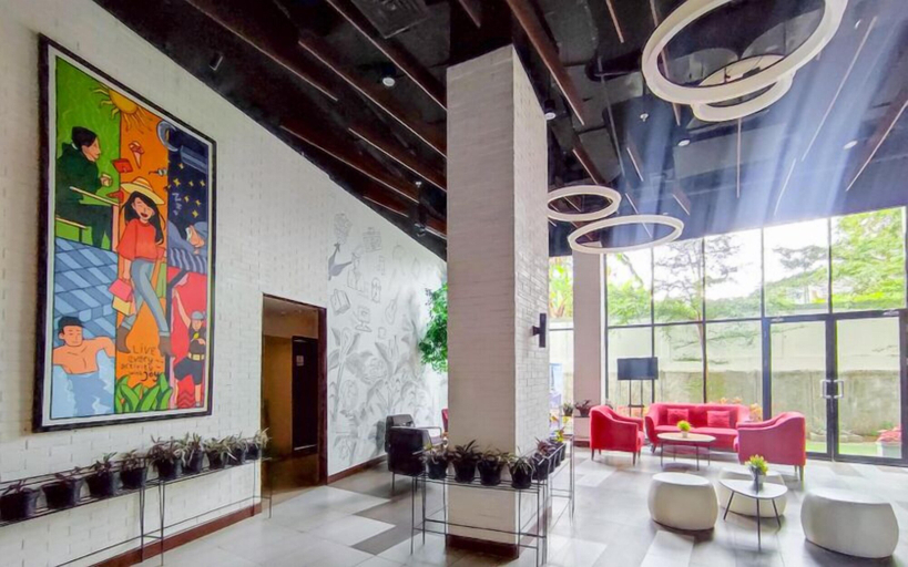 Lobby sitting area, Modern Studio Apartment At Cordova Edupartment Semarang, Semarang