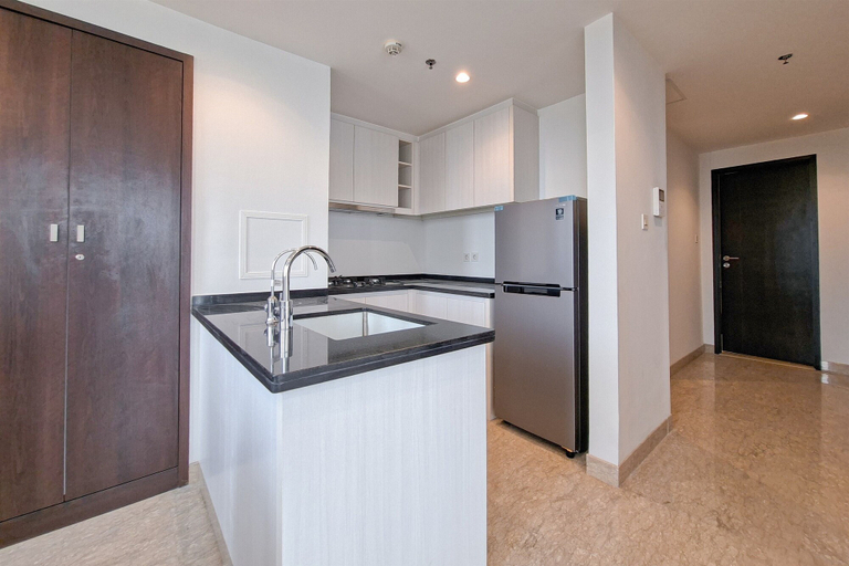 Private kitchen 3, Modern Contemporary Cozy 2Br At Branz Bsd City Apartment, Tangerang Selatan