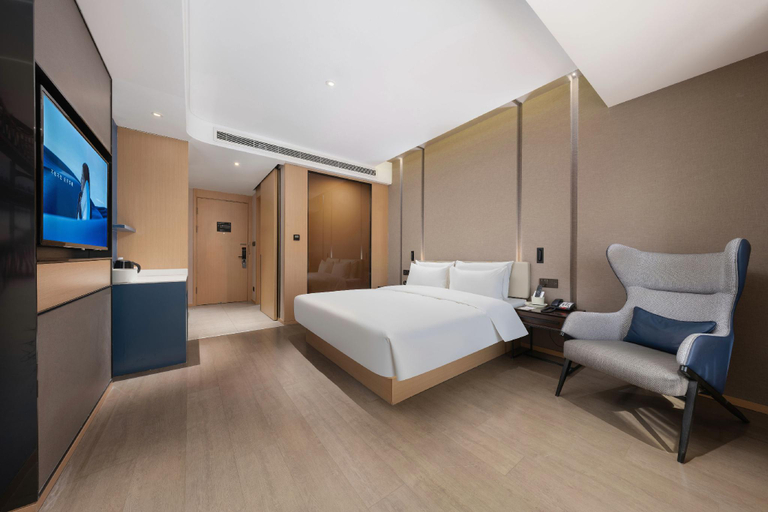 Bedroom 2, Atour Hotel Ji‘nan South Gongye Road CBD, Jinan