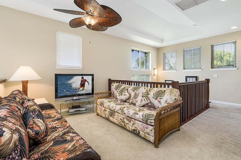 Living area 3, Prestigious Mauna Lani Resort - Luxurious End Unit - Large Private Lanai! -vrkcv, Hawaii