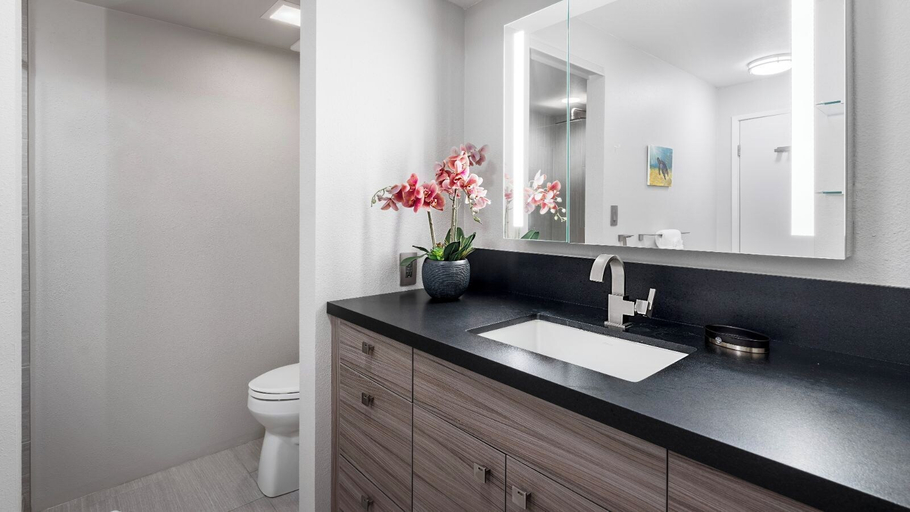 Bathroom 4, Ocean View - No Stairs! - In Unit Washer/dryer -top Floor- Vrkcv, Hawaii