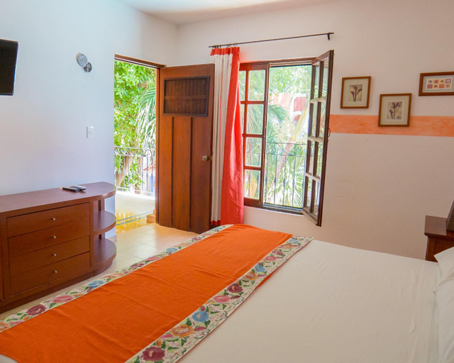 Bedroom 3, Hotel Casa de las Flores, Cozumel