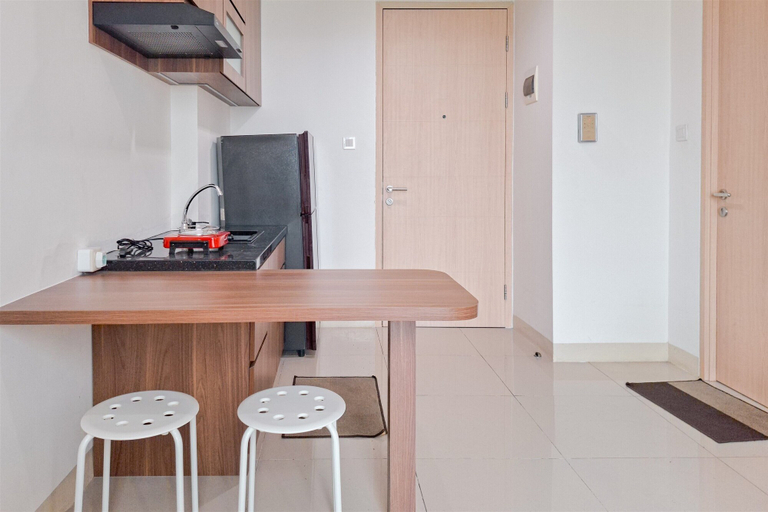 In-room dining, Modern Minimalist Look 1Br Apartment At Tree Park City Bsd, Tangerang