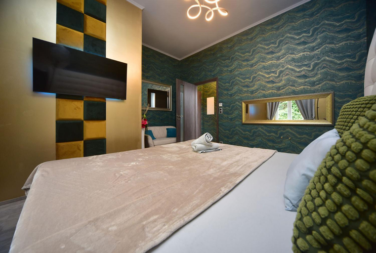 Bedroom 2, Vltava Design Apartments, Praha 8