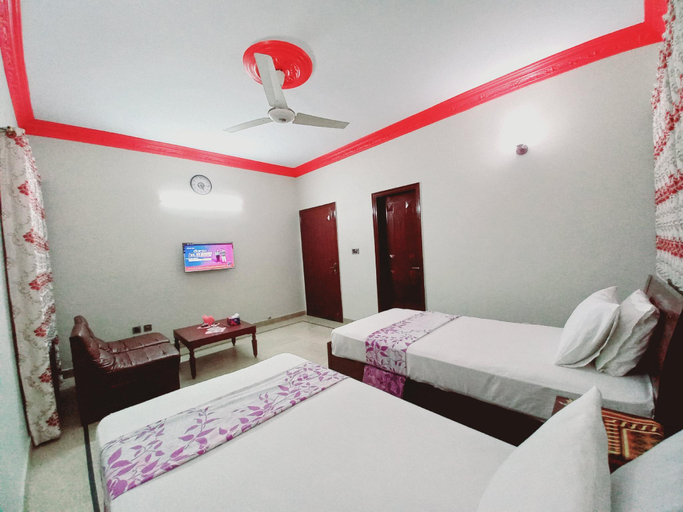 Bedroom 5, Cosy Inn Guest House Karachi, Karachi