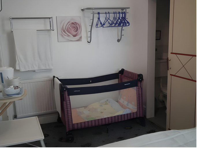 Bedroom 2, My Adam Hotel, Blackpool