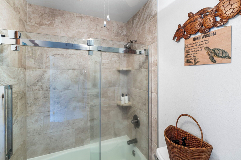 Bathroom 4, AC - Beautiful Ocean & Golf Views - 2 Bedrooms w/ Loft - Vrkcv, Hawaii