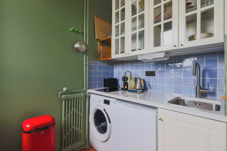 Private kitchen 4, Cosy Modern Studio -2p- Moulin Rouge, Paris