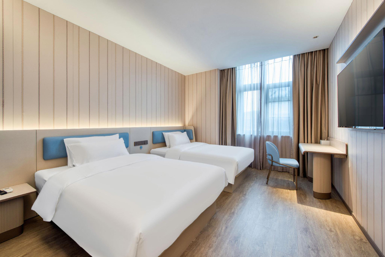 Bedroom 2, Hanting Hotel Nanjing Pukou Nanda, Nanjing