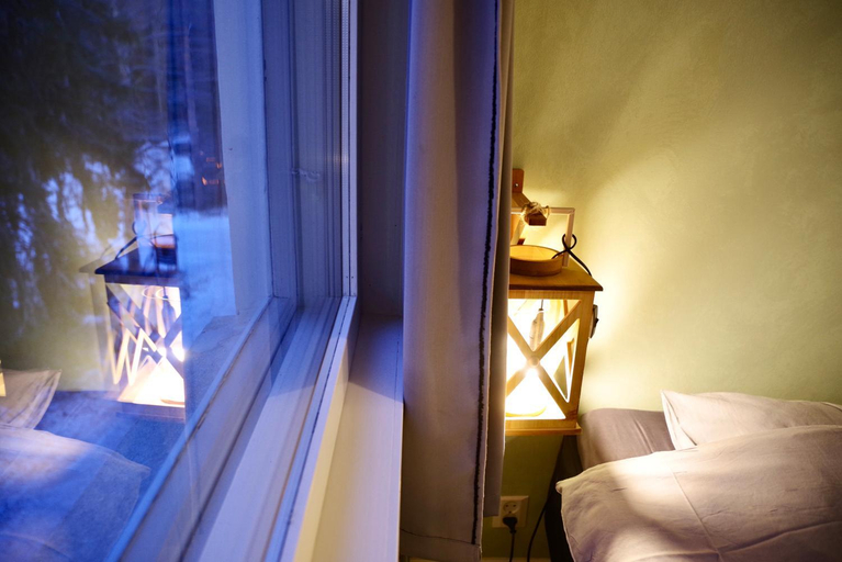Bedroom 3, Taigaschool Eco Hotel, Northern Ostrobothnia