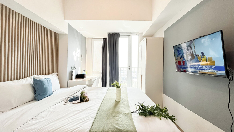 Room 5, Nice Studio Near Tokyo Hub At Tokyo Riverside Pik 2 Apartment, Tangerang