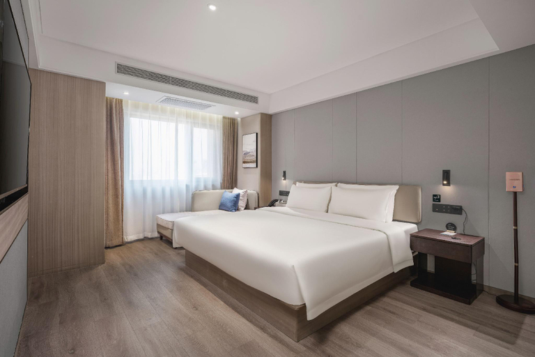 Bedroom 2, Atour Hotel Ji'nan East Jingshi Road Sunac, Jinan